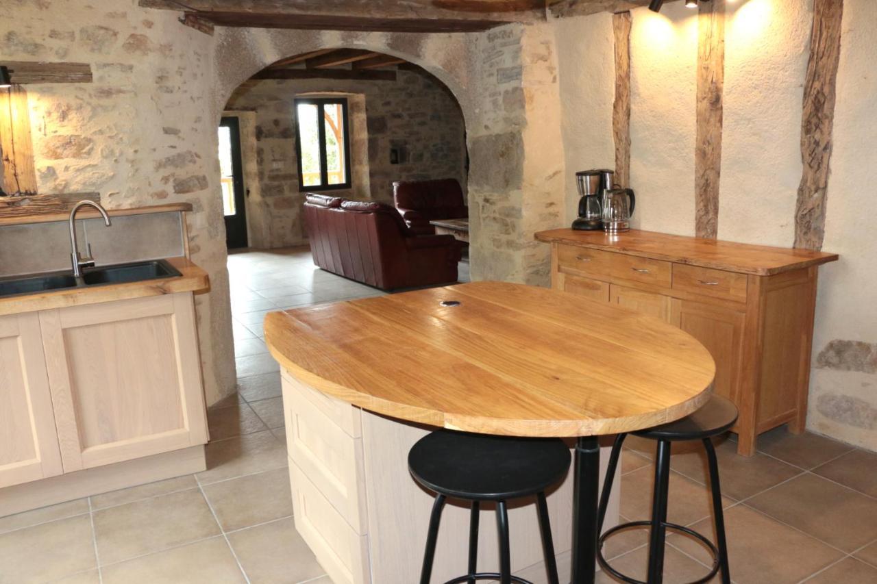 Grande Maison De Caractere En Pierres -Superbe Vue Saint-Cirgues  Eksteriør bilde