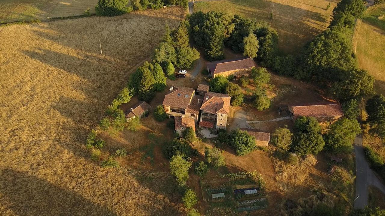 Grande Maison De Caractere En Pierres -Superbe Vue Saint-Cirgues  Eksteriør bilde
